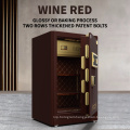 luxury style fingerprint lock office home safe box